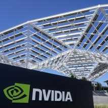 An Nvidia office building in Santa Clara.
