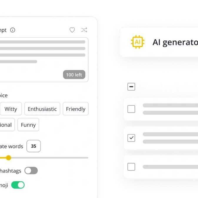 SocialBee free AI generator